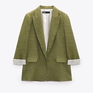 Zara Linen Blazer
